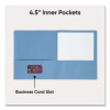 Two-Pocket Folders, Accommodates (100) 11 x 8.5 Sheets, Assorted Colors, 25/Box