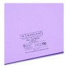Two-Pocket Folders, Accommodates (100) 11 x 8.5 Sheets, Lavender, 25/Box