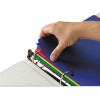 Poly Snap-In Two-Pocket Folder, Side: 3-Hole Punched, Accommodates (50) 11 x 8.5 Sheets, Assorted Colors, 10/Pack