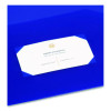 Poly Ten-Pocket Subject Folder, Accommodates (500) 11 x 8.5 Sheets, Assorted Colors, 2/Pack