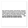 Sharing Size Chocolate Bars, Milk Chocolate, 3.29 Oz, 24/Box