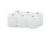 Hard Wound Roll Towel. 1-Ply, 7" x 1,000 Ft, White, 6 Rolls/Carton