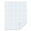 Parchment Specialty Paper, 24 Lb Bond Weight, 8.5 x 11, Blue, 100/Box