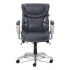 Emerson Task Chair, Supports Up To 300 Lb, 18.75" To 21.75" Seat Height, Gray Seat/Back, Silver Base