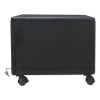 Single-Drawer Mobile Filing Cabinet, 1 Legal/Letter-Size File Drawer, Black, 14.75" X 18.25" X 12.75"