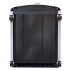 Mobile Filing Cabinet With Metal Siding And Top-Drawer Organizer Tray, 2 Letter File Drawers, Silver/Black, 19" X 15" X 23"