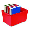 Double Xl Wide Interlocking Book Bins, 9.2" X 14.5" X 7", Assorted Bright Colors, 6/Carton