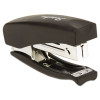Soft Grip Half Strip Hand Stapler, 20-Sheet Capacity, Black