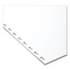 Combbind Pre-Punched Paper, 19-Hole, 92 Bright, 20 Lb Bond Weight, 8.5 x 11, Unruled, 500/Ream
