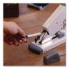 Deluxe Heavy-Duty Stapler, 160-Sheet Capacity, Platinum