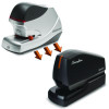 Optima 50 Electric Stapler, 50-Sheet Capacity, Black/Orange