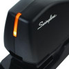 Optima 50 Electric Stapler, 50-Sheet Capacity, Black/Orange