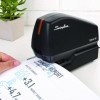 Optima 50 Electric Stapler, 50-Sheet Capacity, Black/Orange