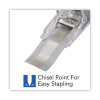 Cartridge Staples, 0.25" Leg, 0.5" Crown, Steel, 5,000/Box