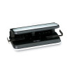 32-Sheet Lever Handle Heavy-Duty Two- To Seven-Hole Punch, 9/32" Holes, Black