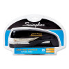 Optima Full Strip Desk Stapler, 25-Sheet Capacity, Graphite Black