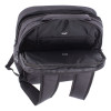 Cadence 2 Section Business Backpack, Fits Devices Up To 15.6", Polyester, 6 x 6 x 17, Charcoal
