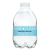 Purified Bottled Water, 8 Oz Bottle, 24 Bottles/Carton, 168 Cartons/Pallet