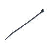 Nylon Cable Ties, 4 X 0.06, 18 Lb, Black, 1,000/Pack