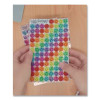 Superspots And Supershapes Sticker Variety Packs, Sparkle Smiles, Assorted Colors, 1,300/Pack