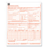 Cms-1500 Health Insurance Claim Form, One-Part (No Copies), 8.5 x 11, 1,000 Forms Total