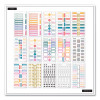 Essentials Tracker And Checklist Classic Stickers, Assorted Sizes And Colors, 990/Pack