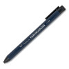 Wax-Based Marking Pencil, Twist-Advance, 4.4 Mm, Black Marks, Navy Blue Barrel, 10/Box