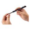 Wax-Based Marking Pencil, Twist-Advance, 4.4 Mm, Black Marks, Navy Blue Barrel, 10/Box