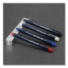 Mechanical Wax-Based Marking Pencil Refills, 4.4 Mm, Blue, 10/Box