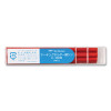 Mechanical Wax-Based Marking Pencil Refills, 4.4 Mm, Red, 10/Box