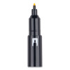 Highlighters, Golden Yellow Ink, Bullet/Chisel Tip, Golden Yellow Barrel, 10/Box