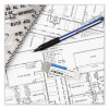 Sand And Rubber Eraser, For Pencil/Ink Marks, Rectangular Block, Medium, White