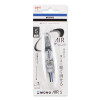 Mono Air Pen-Style Correction Tape, Refillable, 0.19" x 19.67 Ft, White Tape, Clear Dispenser