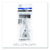 Mono Air Pen-Type Correction Tape, Refillable, 0.19" x 19.67 Ft, White Tape, Clear Dispenser