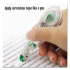 Mono Hybrid Correction Tape Value Pack, Non-Refillable, 0.17" x 32.83 Ft, White Tape, Clear/Green Dispenser, 10/Pack