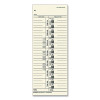 Time Clock Cards, Replacement For 10-800292, One Side, 3.5 X 9, 500/Box