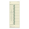 Time Clock Cards, Replacement For 10-800762, Two Sides, 3.5 X 9, 500/Box