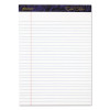 Gold Fibre Writing Pads, Wide/Legal Rule, 50 White 8.5 X 11.75 Sheets, 4/Pack