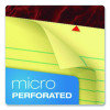 Gold Fibre Writing Pads, Wide/Legal Rule, (50) Canary Yellow 8.5 x 11 Sheets, 4/Pack
