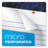 Gold Fibre Quality Writing Pads, Wide/Legal Rule, 50 White 8.5 X 11.75 Sheets, Dozen