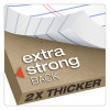 Gold Fibre Quality Writing Pads, Wide/Legal Rule, 50 White 8.5 X 11.75 Sheets, Dozen