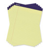 Legal Ruled Pads, Narrow Rule, (50) Canary Yellow 8.5 x 11 Sheets, 4/Pack