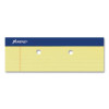 Perforated Writing Pads, Wide/Legal Rule, (50) Canary Yellow 8.5 x 14 Sheets, Dozen