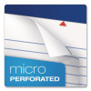 Perforated Writing Pads, Narrow Rule, (50) White 8.5 x 11 Sheets, Dozen