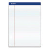 Perforated Writing Pads, Narrow Rule, (50) White 8.5 x 11 Sheets, Dozen