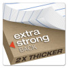 Double Sheet Pads, Pitman Rule Variation (Offset Dividing Line - 3" Left), 100 White 8.5 X 11.75 Sheets
