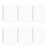 Glue Top Pads, Wide/Legal Rule, (50) White 8.5 x 11 Sheets, Dozen