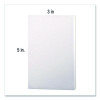 Scratch Pads, Unruled, (100) White 3 x 5 Sheets, 12/Pack