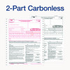 2-Part 1096 Continuous Feed Tax Forms, Fiscal Year: 2024, Two-Part Carbonless, 8 x 11, 10 Forms Total