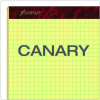 Gold Fibre Canary Quadrille Pads, Stapled With Perforated Sheets, Quadrille Rule (4 Sq/In), 50 Canary 8.5 X 11.75 Sheets